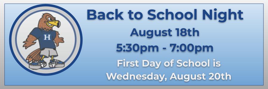Back to School Night