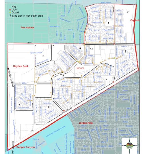 Safe Walking Routes – Hayden Peak Elementary